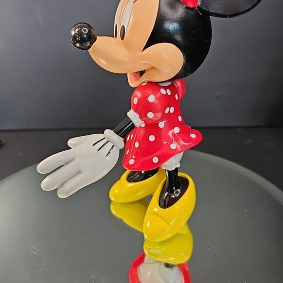 Vintage Minnie Mouse Articulated Figurine Walt Disney 8" Toy - Picture 5 of 12